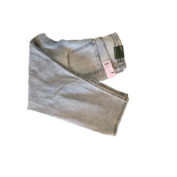 Wild Fable Womens Straight Leg Jeans Distressed  Blue Distressed Pockets High Ri - Picture 1 of 12
